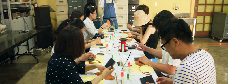 가죽다이어리 워크숍